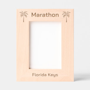 Marathon Florida Laser Gravur Rahmen