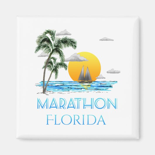 Marathon Florida Magnet (Vorne)