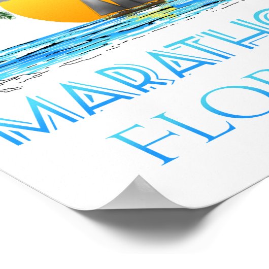 Marathon Florida Poster (Ecke)