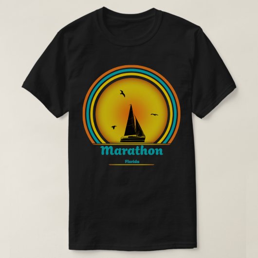 Marathon Florida Sailing TShirt (Design vorne)