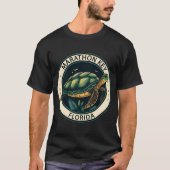 Marathon Key Florida Turtle T-Shirt (Vorderseite)