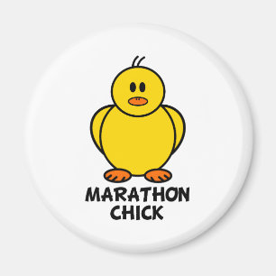 Marathon-Küken Magnet