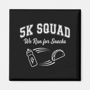 Marathon-Lauf 5K-Renntag ie-Squad lustiger Freund Magnet