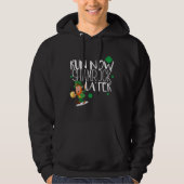 Marathon Lauf St Patricks Day Funny Race 5k Lauf Hoodie (Vorderseite)