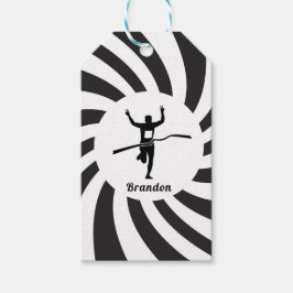 Marathon-Läufer Cross-Country-Laufname Geschenkanhänger