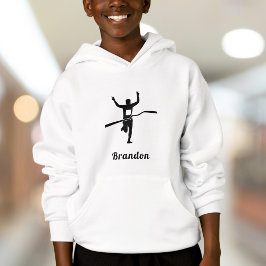 Marathon-Läufer Cross-Country-Laufname Hoodie