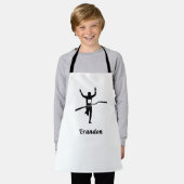 Marathon-Läufer Cross-Country-Laufname Schürze (Getragen)