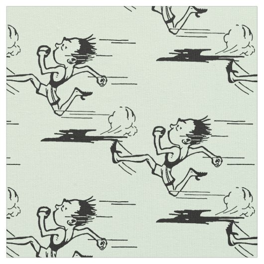 Marathon-Läufer Stoff (Nahaufnahme)