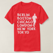 Marathon Major Cities T-Shirt (Design vorne)
