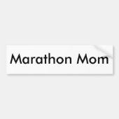 Marathon-Mama-Autoaufkleber Autoaufkleber (Vorne)