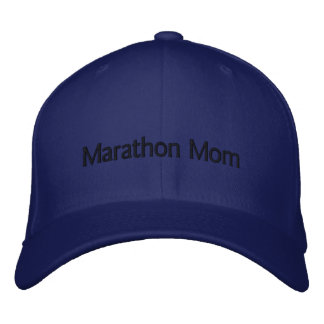 Marathon Mama Hat Bestickte Baseballkappe