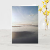 Marathon Man Karte (Gelbe Blume)