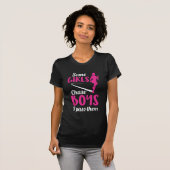Marathon-Marathon der Laufenden Girl T-Shirt (Vorne ganz)