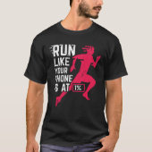 Marathon Marathon Marathonläufer Geschenk T-Shirt (Vorderseite)