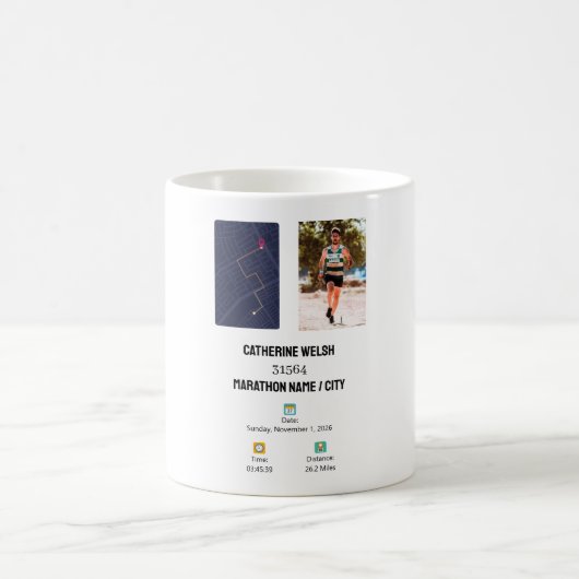 Marathon Marathoner Finisher Running Runner Kaffeetasse (Mittel)