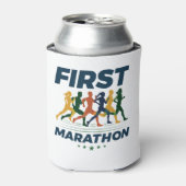 Marathon Marathonläufer Dosenkühler (Kanne Vorderseite)