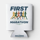 Marathon Marathonläufer Dosenkühler (Rückseite)