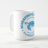 Marathon (Meeresschildkröte) Kaffeetasse (Vorderseite Links)