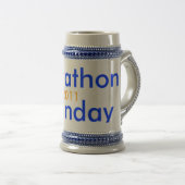 Marathon Montag, 2011 Bierglas (VorderseiteRechts)