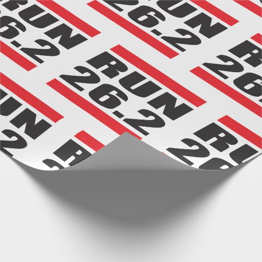 Marathon-Packpapier Geschenkpapier (Ecke)