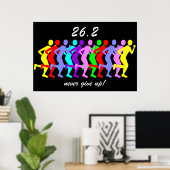 Marathon Poster (Heimbüro)