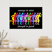 Marathon Poster (Küche)