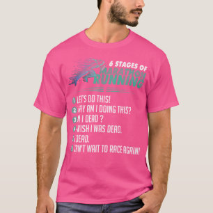 Marathon Racing 6 Bühnen Racing Ultra Runner Jogg T-Shirt