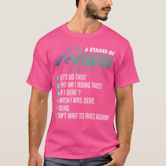 Marathon Racing 6 Bühnen Racing Ultra Runner Jogg T-Shirt