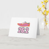 MARATHON RUNNER KARTE (Gelbe Blume)