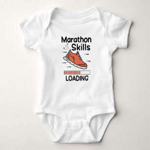 Marathon Skills Loading Running-Liebhaber Läuf Baby Strampler