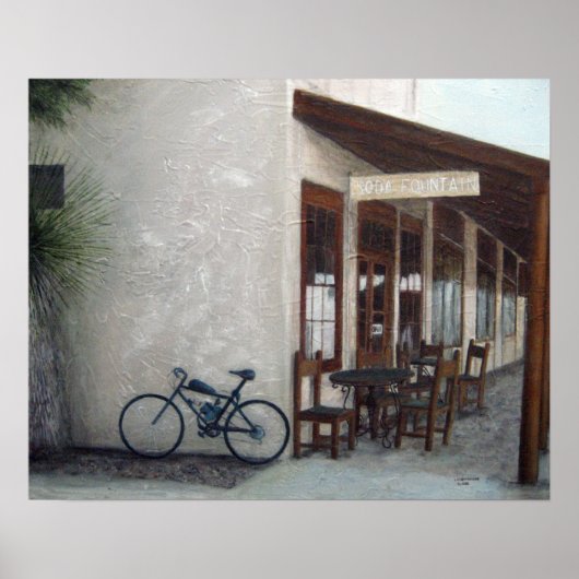 Marathon Soda Fountain Poster (Vorne)