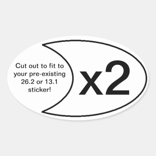 Marathon Sticker x2 (Vorderseite)