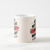 Marathon-Strecke 26,2 Meilen Kaffeetasse (Mittel)