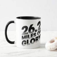 Marathon-Strecke 26,2 Meilen