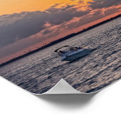 Marathon Sunset in den Florida Keys Poster (Ecke)