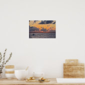Marathon Sunset in den Florida Keys Poster (Küche)
