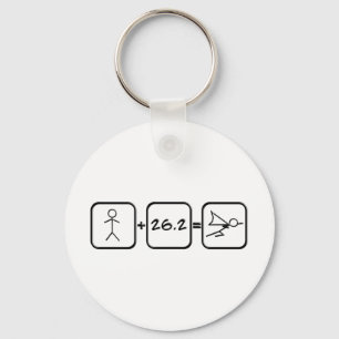 Marathon Superhero Schlüsselanhänger