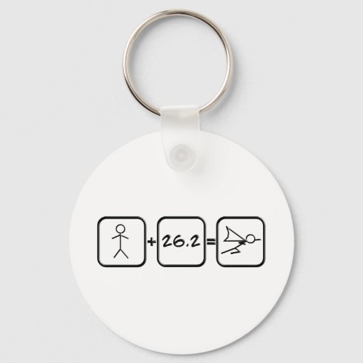 Marathon Superhero Schlüsselanhänger (Vorderseite)