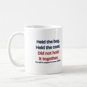 Marathon-Support-Team Danke-Geschenk: Hielt die Ta Kaffeetasse