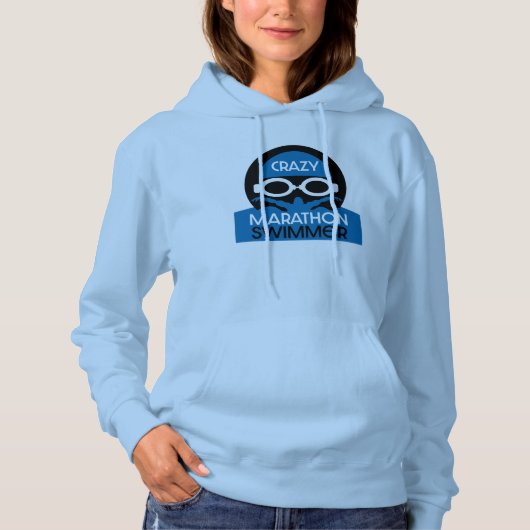 Marathon Swimmer Hoodie (Vorderseite)