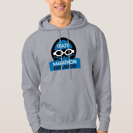 Marathon Swimmer Hoodie (Vorderseite)