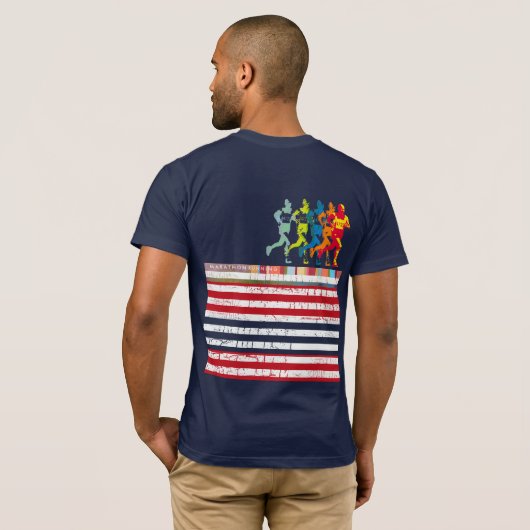 Marathon T-Shirt (Schwarz voll)