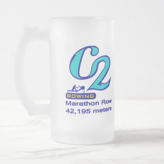 Marathon-Tasse für Leftys Mattglas Bierglas