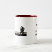 Marathon-Tasse Zweifarbige Tasse (Mittel)