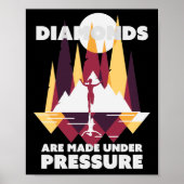 Marathon, Trail Lauf Diamonds Poster (Vorne)