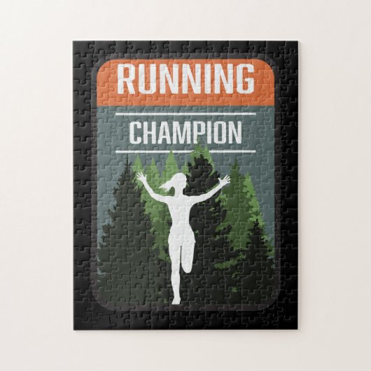 Marathon, Trail Run Champion Puzzle (Vertikal)