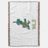 Marathon Turtle Runner in Blue Decke (Vorderseite Vertikal)