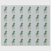 Marathon Turtle Runner in Blue Geschenkpapier (Flach)