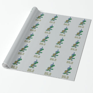 Marathon Turtle Runner in Blue Geschenkpapier
