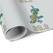 Marathon Turtle Runner in Blue Geschenkpapier (Rolleneckpunkt)